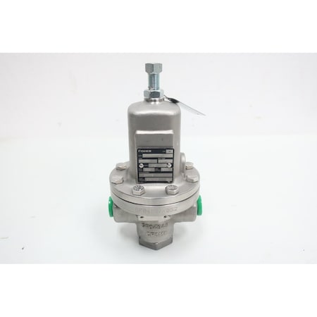 Fisher 25-75Psi Stainless 1/2In Npt Pressure Reducing Regulator Valve MR95H